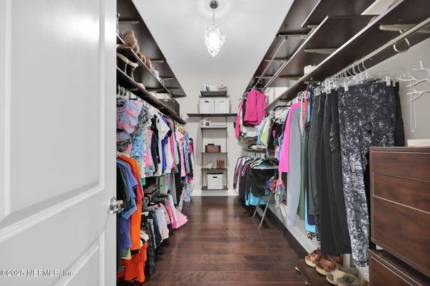 Interior, Pendant Lights, Walk-in Closets, Wood Texture Flooring