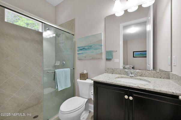 Bathroom, Glass Shower, Interior