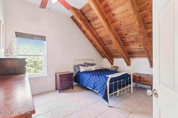 Bedroom, Interior, Wooden Beams, Wooden Ceilings
