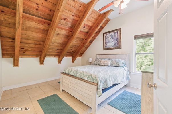 Bedroom, Interior, Wooden Beams, Wooden Ceilings