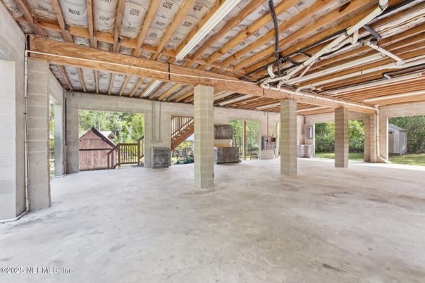 Interior, Wooden Beams