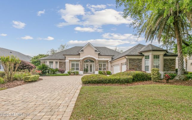 Attached, Backyard, Exterior, Facade, French Provincial