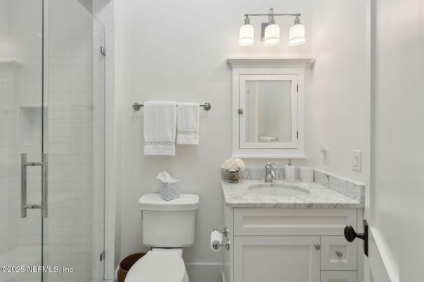 Bathroom, Glass Shower, Interior