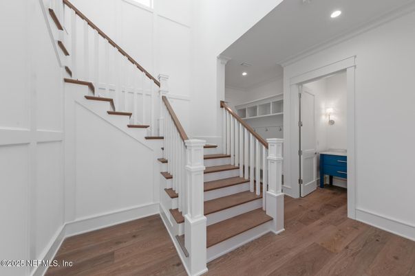 Interior, Recessed Lighting, Wood Texture Flooring