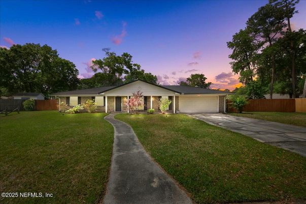 Attached, Backyard, Exterior, Facade, Ranch