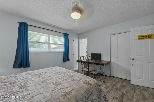 Bedroom, Home Office, Interior, Wood Texture Flooring
