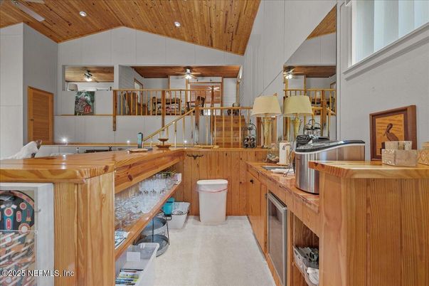 Interior, Kitchen, Wooden Ceilings