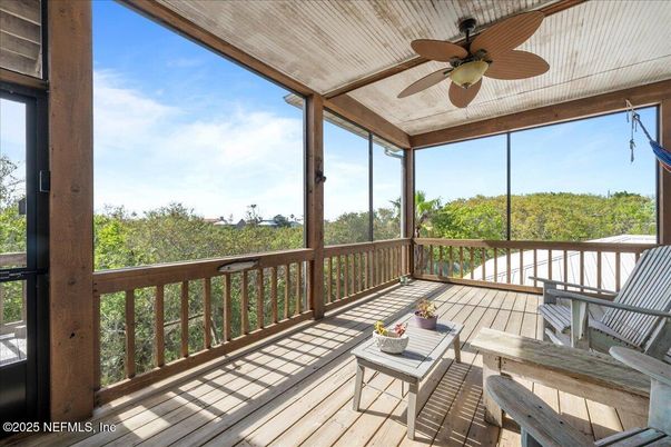 Interior, Sun Room, Wood Texture Flooring