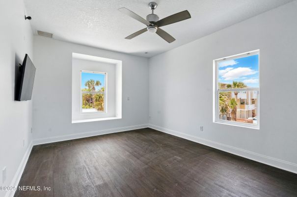 Empty room, Interior, Wood Texture Flooring