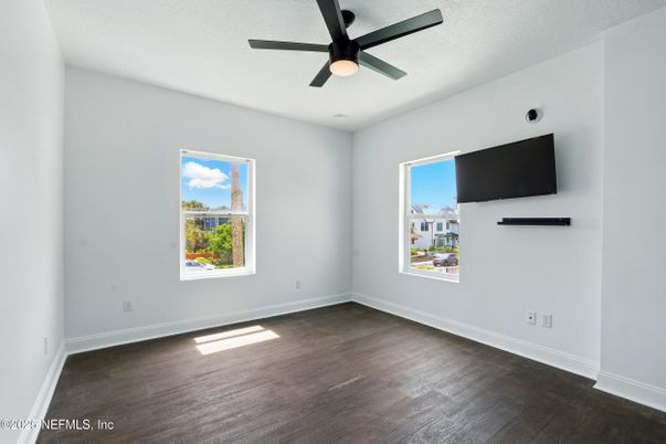 Empty room, Interior, Wood Texture Flooring