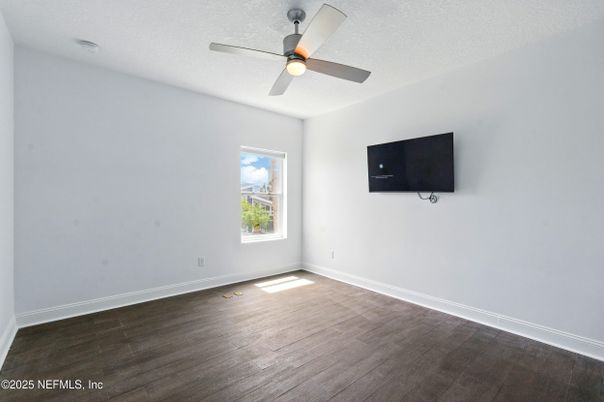 Empty room, Interior, Wood Texture Flooring
