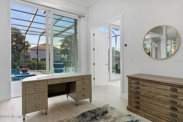 Glass Ceilings, Interior, Sun Room, Wood Texture Flooring