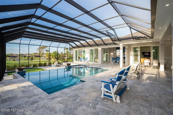 Glass Ceilings, Interior, Pool, Sun Room