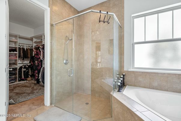 Bathroom, Glass Shower, Interior, Walk-in Closets