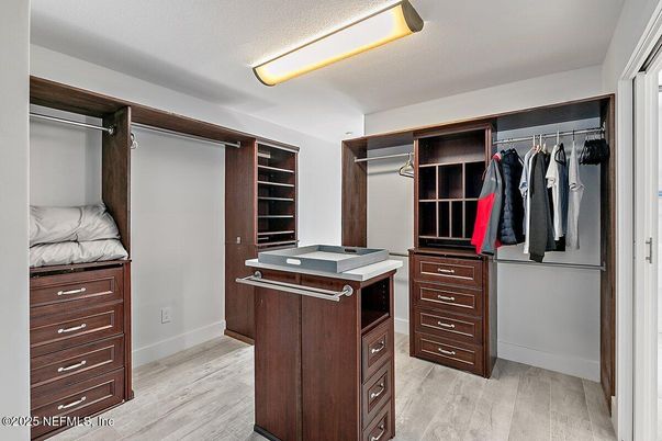 Interior, Walk-in Closets, Wood Texture Flooring