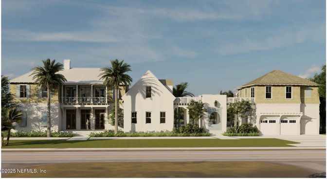 Attached, Exterior, Facade, French Provincial