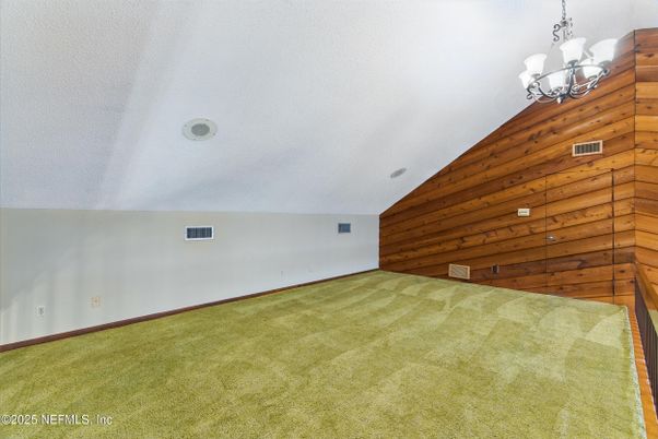 Chandelier, Empty room, Interior, Wooden Walls