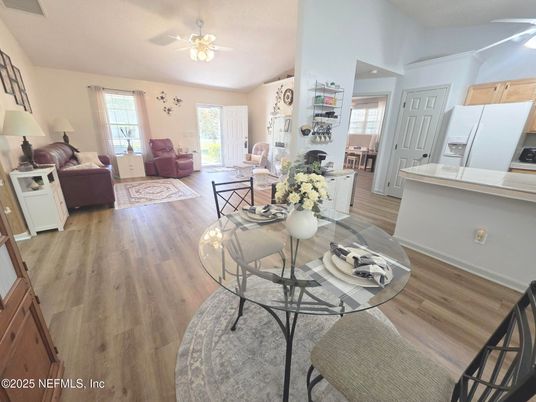 Interior, Kitchen, Living room, Wood Texture Flooring