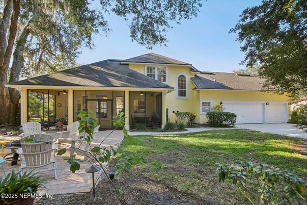 Attached, Backyard, Exterior, Facade, Ranch