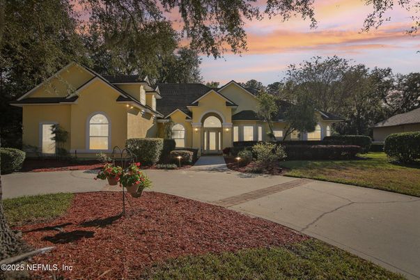 Backyard, Exterior, Facade, Mediterranean