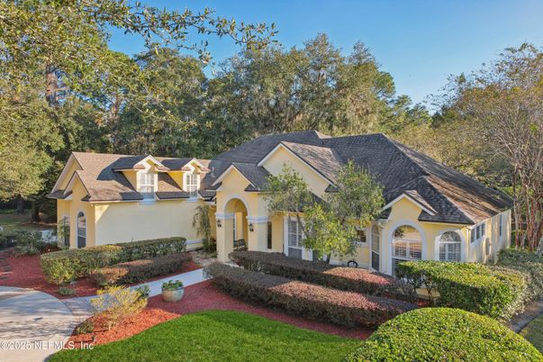 Attached, Backyard, Exterior, Facade, French Provincial
