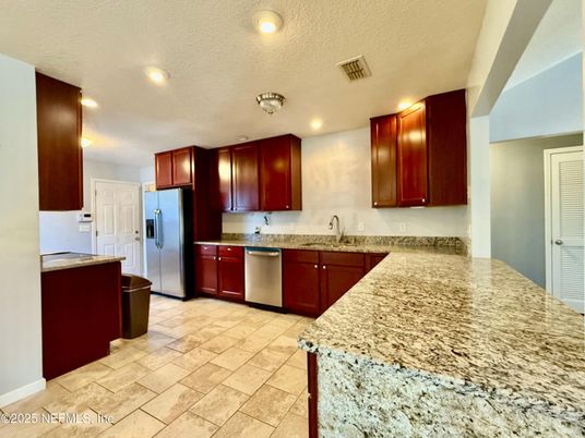 Interior, Kitchen, Recessed Lighting, Stainless Steel Appliances