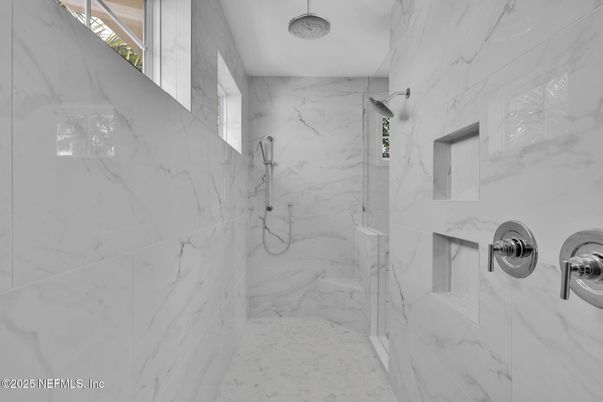 Bathroom, Interior, Marble, Marble Walls