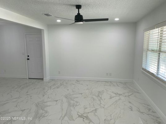 Empty room, Interior, Marble, Recessed Lighting