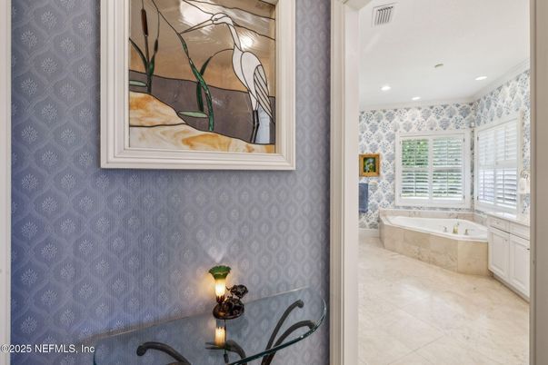 Bathroom, Interior, Recessed Lighting