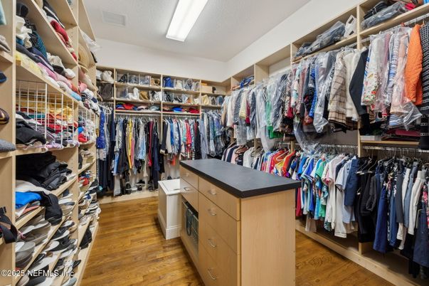 Interior, Walk-in Closets, Wood Texture Flooring
