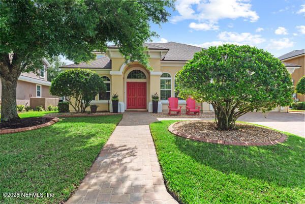 Backyard, Exterior, Facade, French Provincial