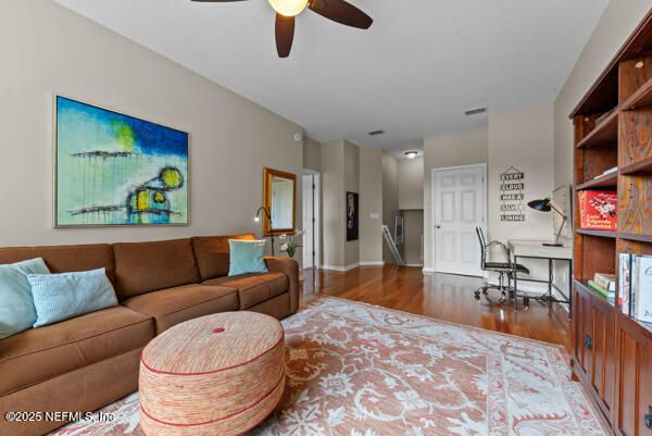 Home Office, Interior, Living room, Wood Texture Flooring