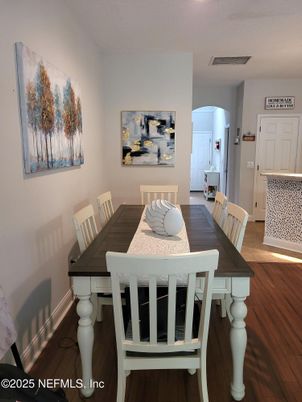 Dining room, Interior, Wood Texture Flooring