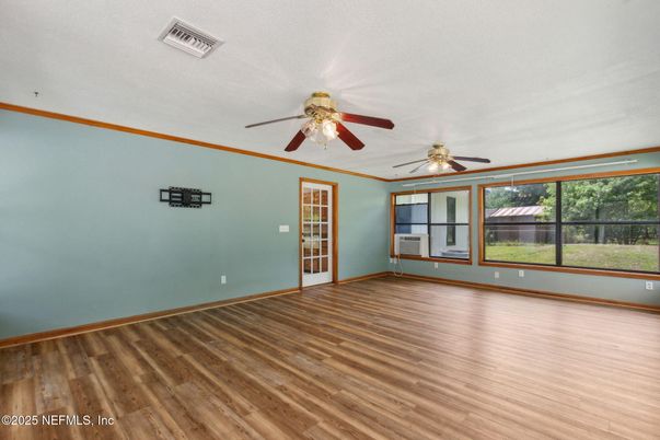 Empty room, Interior, Wood Texture Flooring