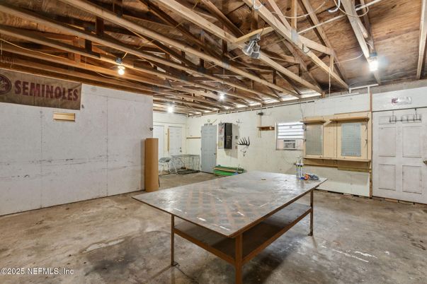 Interior, Wooden Beams