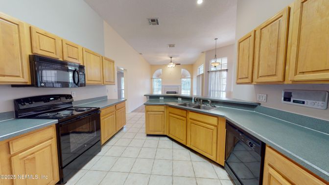 Interior, Kitchen, Pendant Lights, Recessed Lighting