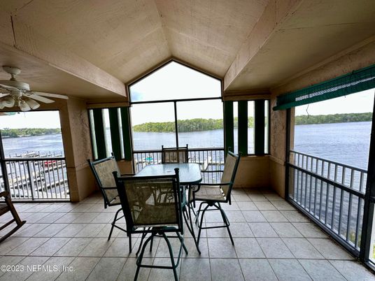 Dining room, Interior, Sun Room, Water