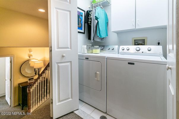 Interior, Recessed Lighting, Utility Closets, Washer