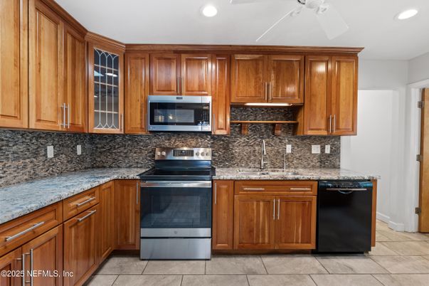 Interior, Kitchen, Recessed Lighting, Stainless Steel Appliances