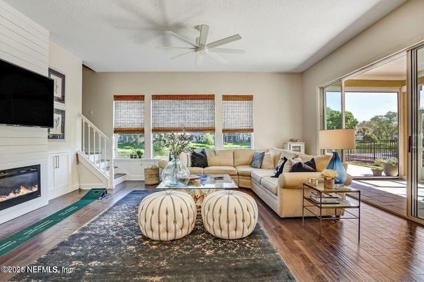 Fireplace, Interior, Living room, Wood Texture Flooring