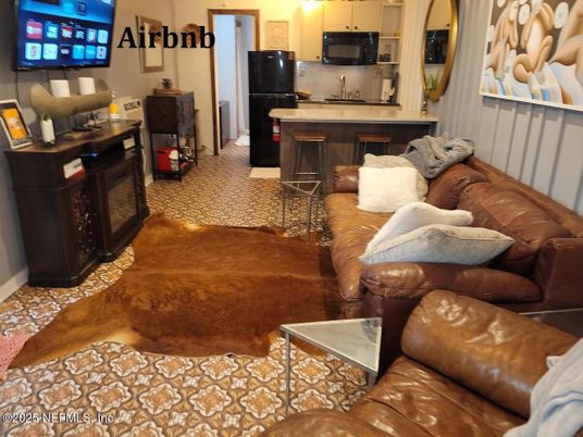 Interior, Kitchen, Living room