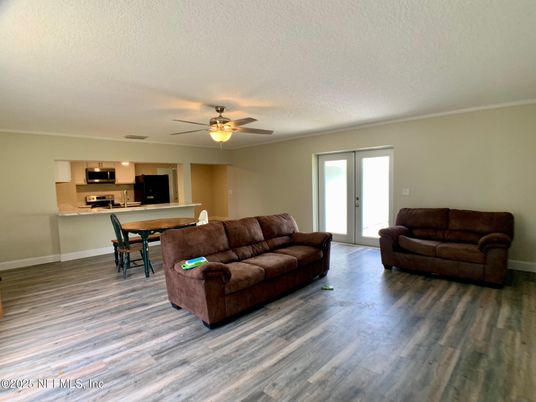 Interior, Kitchen, Living room, Wood Texture Flooring