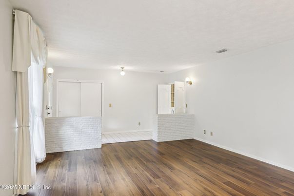 Empty room, Interior, Wood Texture Flooring