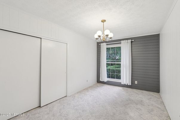 Chandelier, Empty room, Interior