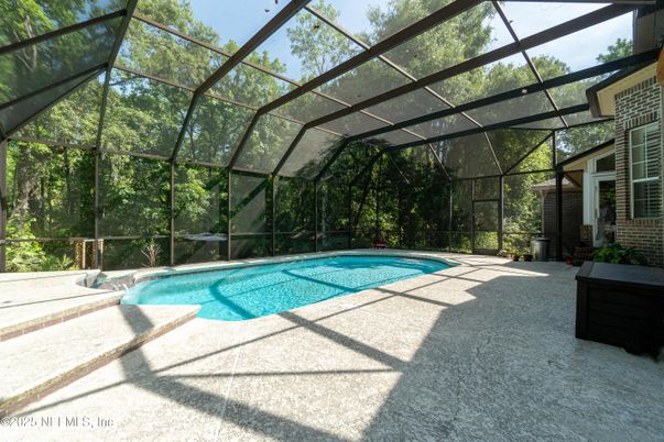 Glass Ceilings, Interior, Pool, Stone Walls, Sun Room