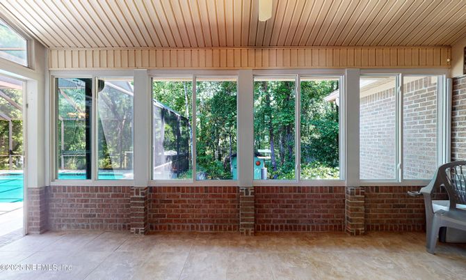 Interior, Sun Room, Wooden Ceilings