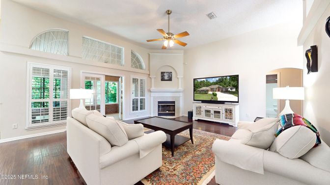 Fireplace, Interior, Living room, Wood Texture Flooring