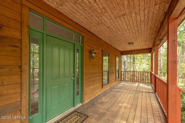 Exterior, Wood Texture Flooring
