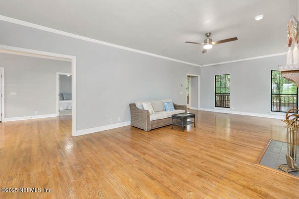 Empty room, Interior, Wood Texture Flooring