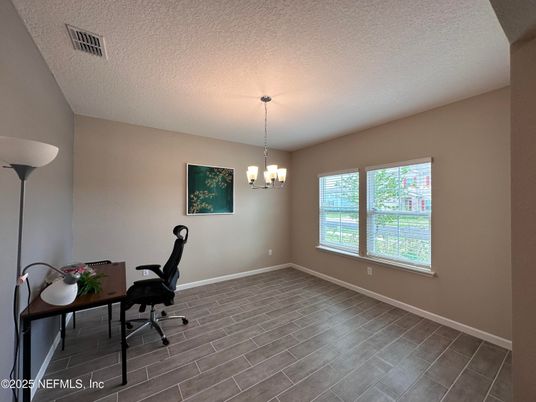 Chandelier, Home Office, Interior
